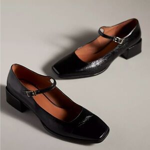 Maeve Black Mary Jane Flats